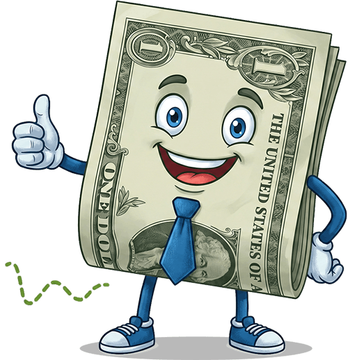 Cash Zella mascot illustration